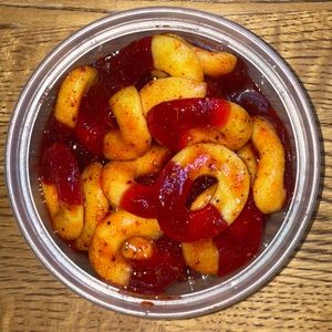 Spicy candy - peach rings